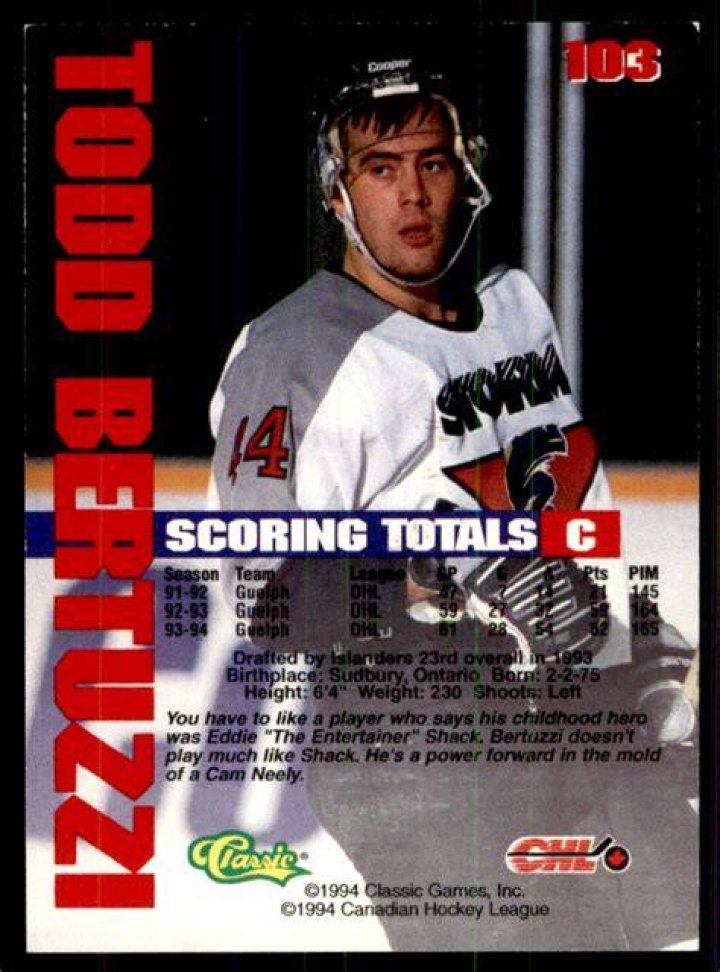 Todd Bertuzzi joins broadcast